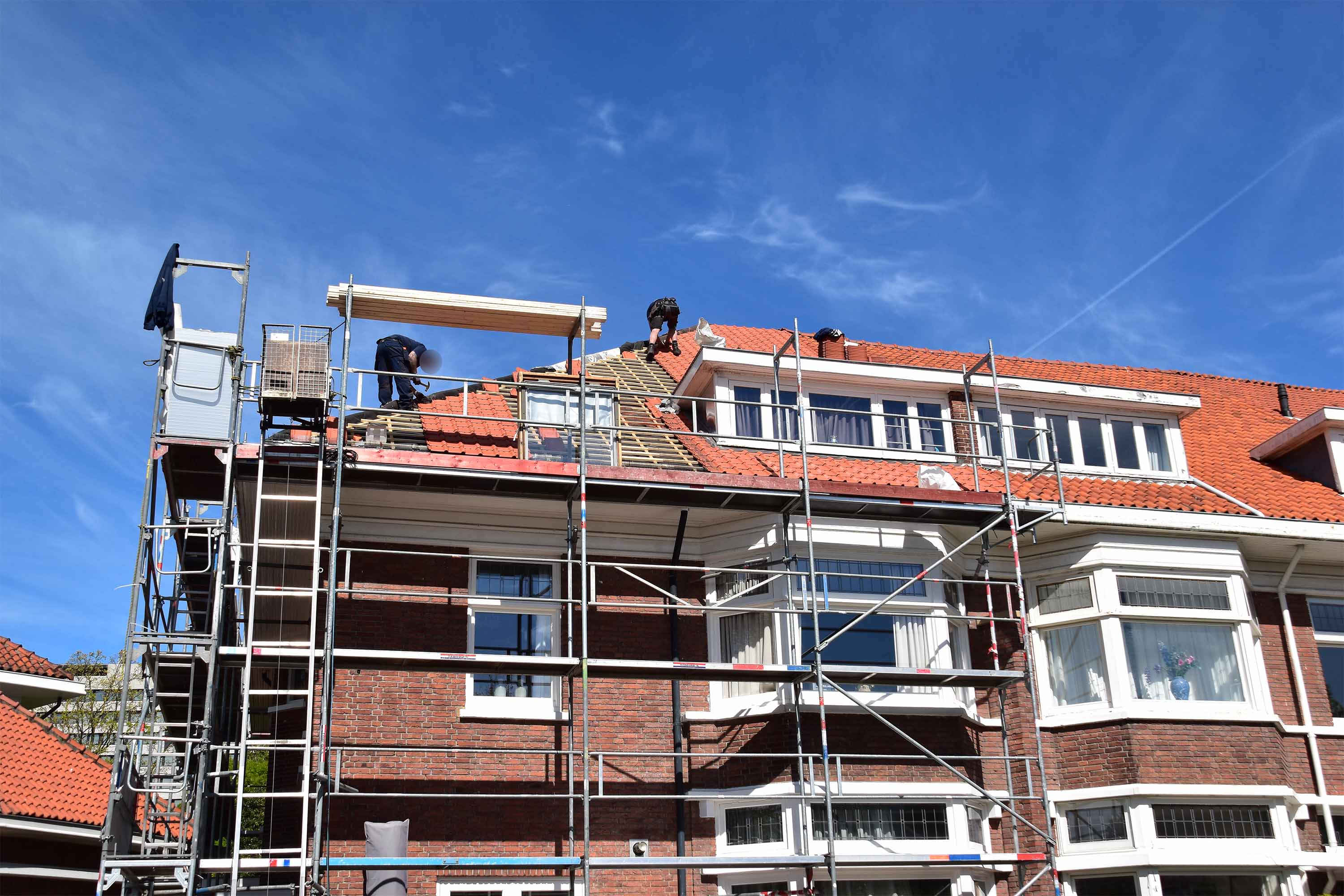 Project renovatie dak 1 woning Den Haag foto 6