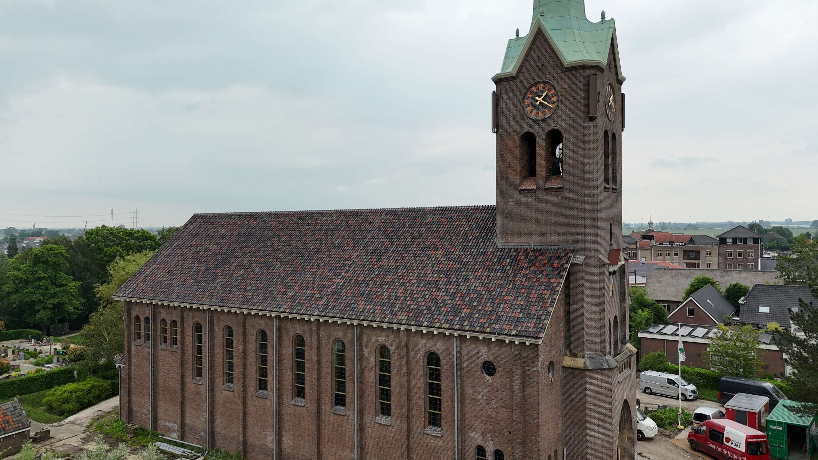 Project renovatie dak O.L.V. Geboortekerk Hoogmade foto 1