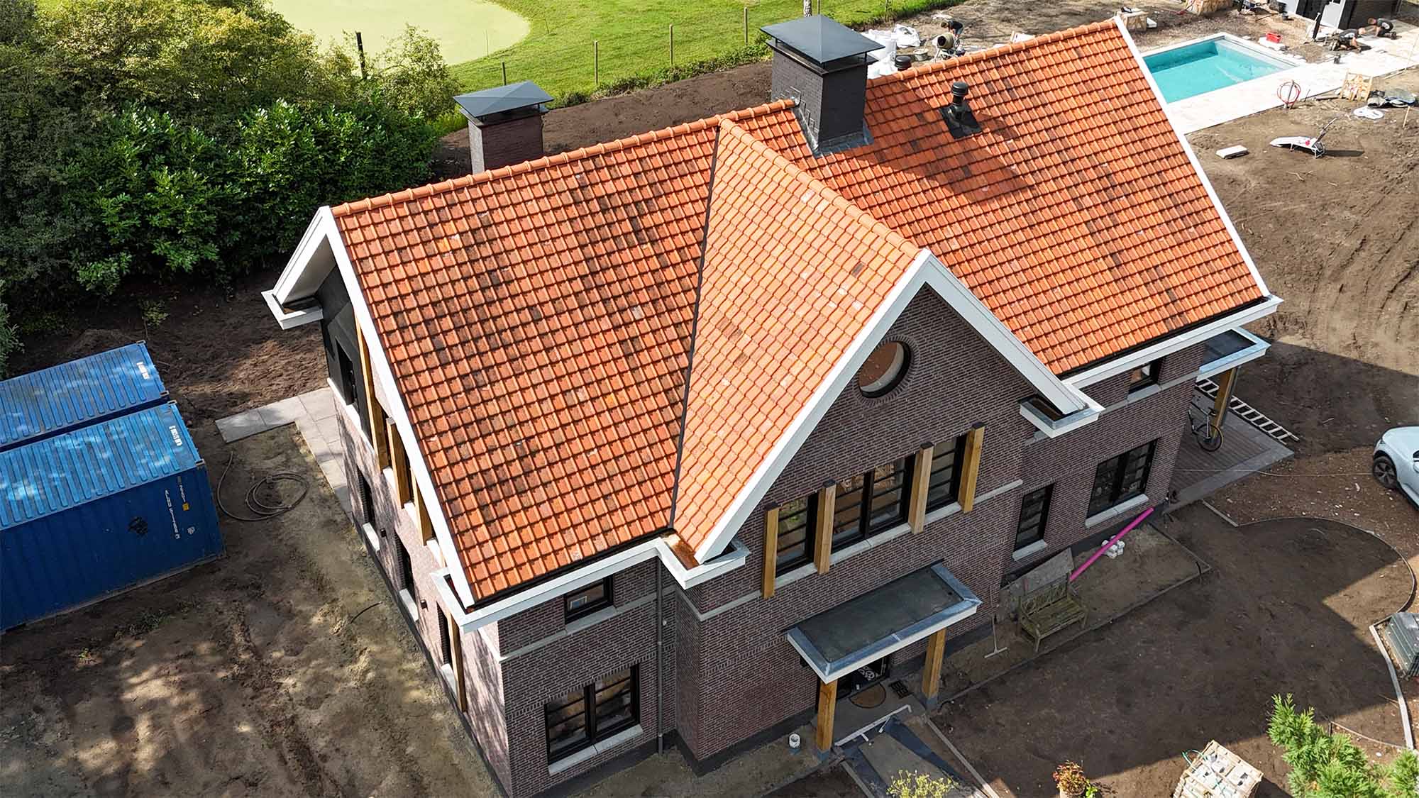 Project nieuwbouw dak afgerond Twente foto 3