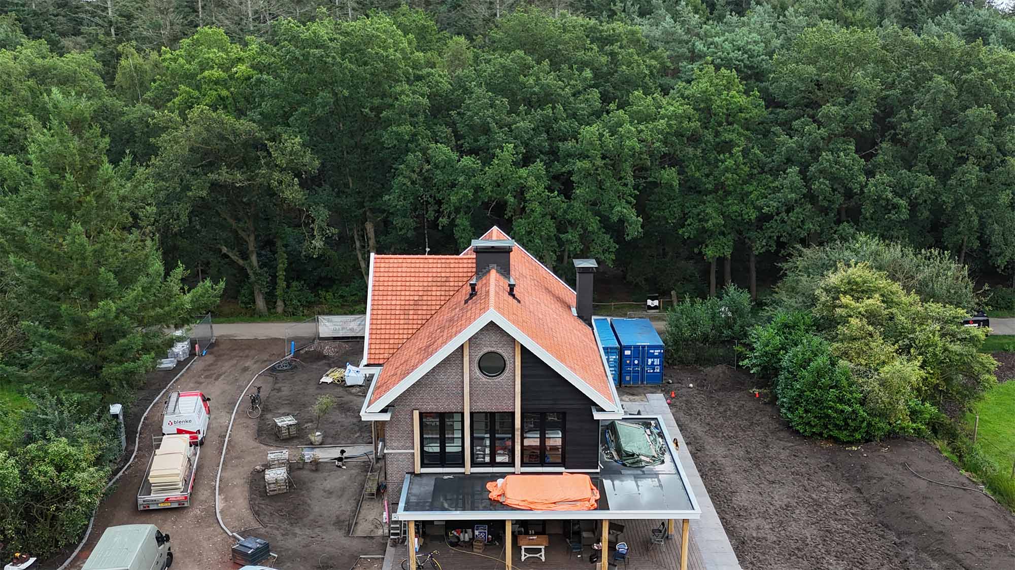 Project nieuwbouw dak afgerond Twente foto 4