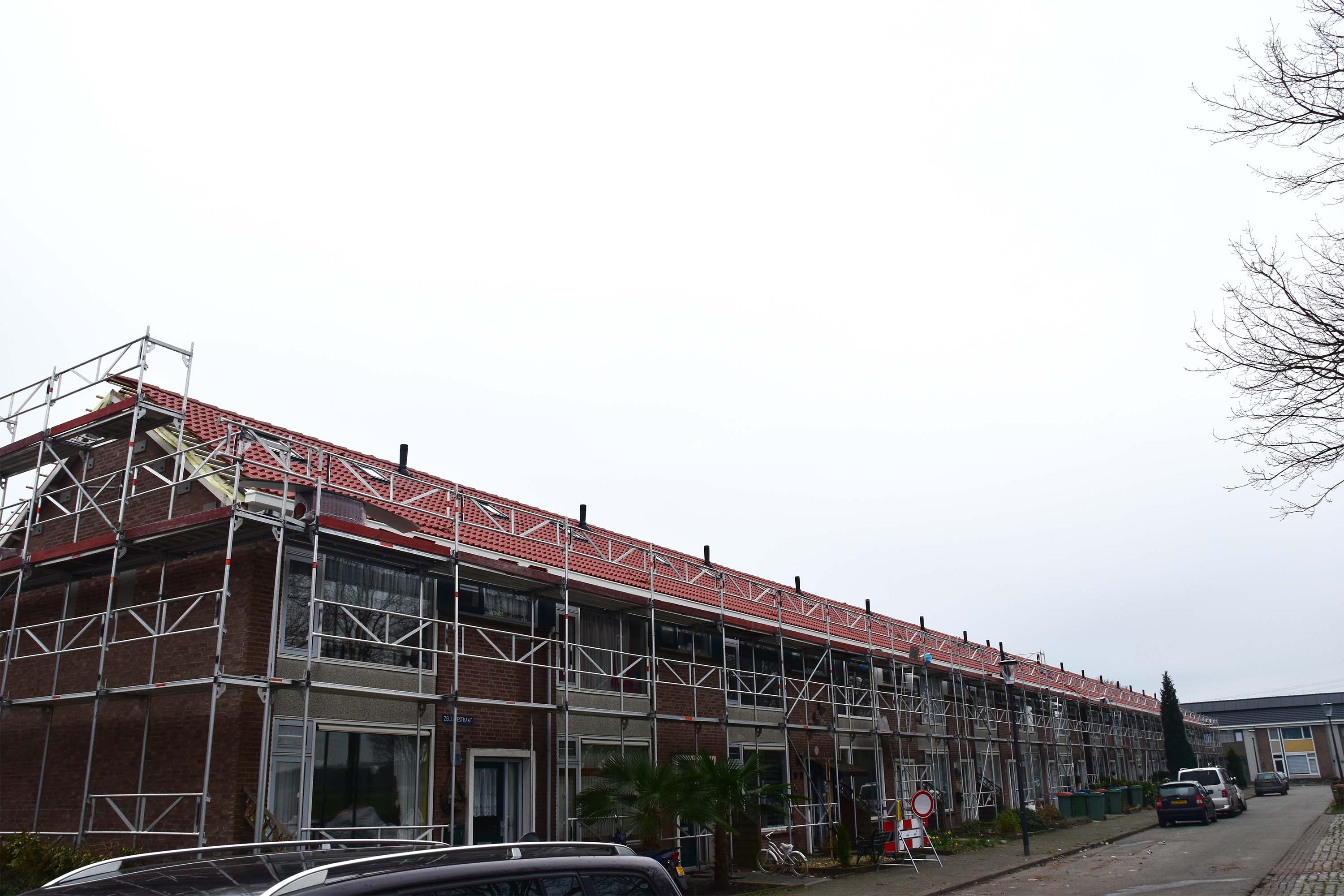 Project renovatie afgerond dak 100 woningen Breda foto 3