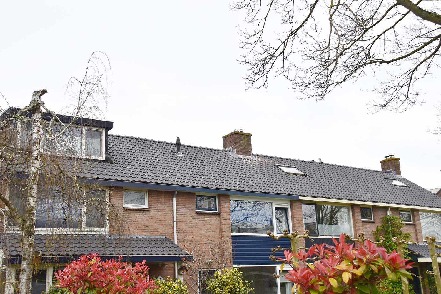 Project renovatie afgerond dak 8 woningen Vleuten foto 1