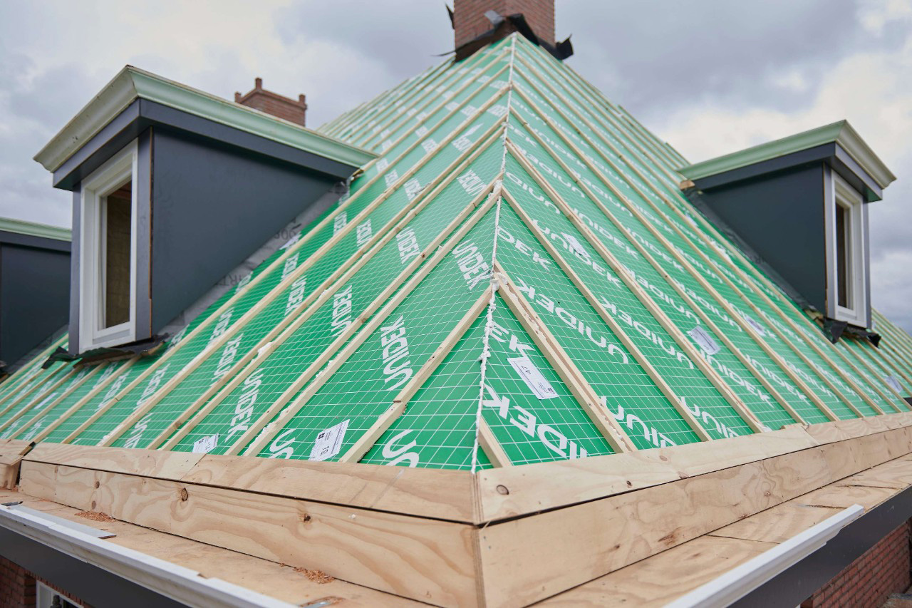 Dakisolatie Voorbeeld Unidek met dakkapellen